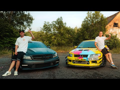 Navsteva Garaze od @DjLuckyboy Na Pekelnom Satanwagene - Koza Drift SuperVlog