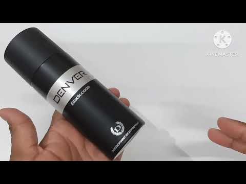 DENVER  BLACK  CODE || DEODERANT  BODY SPRAY ||  FOR MENS ||  BEST PERFUME