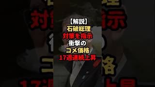 【悲報】コメの価格、17週連続上昇　石破総理は自民党に対策を指示　#shorts #政治　#石破茂 #自民党