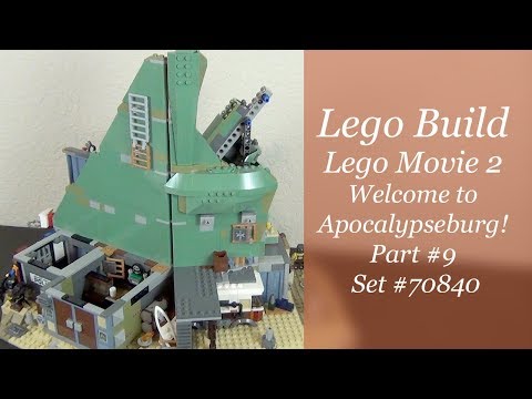 LEGO Movie Welcome To Apocalypseburg Build Part #9 - Set #70840