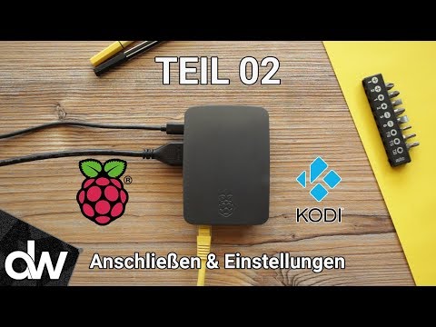 🎬 Kodi auf Raspberry Pi 3 installieren ► LibreELEC 2017 | Deutsch | # Teil 02 Anschließen & Einst.