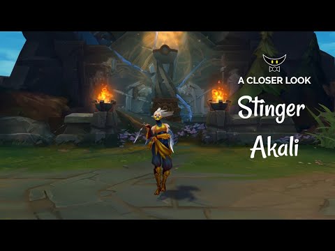 Stinger Akali Legacy Skin