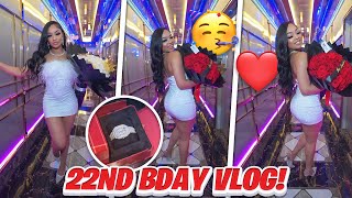 22nd BIRTHDAY VLOG| *he bought me a 20k watch 😍*