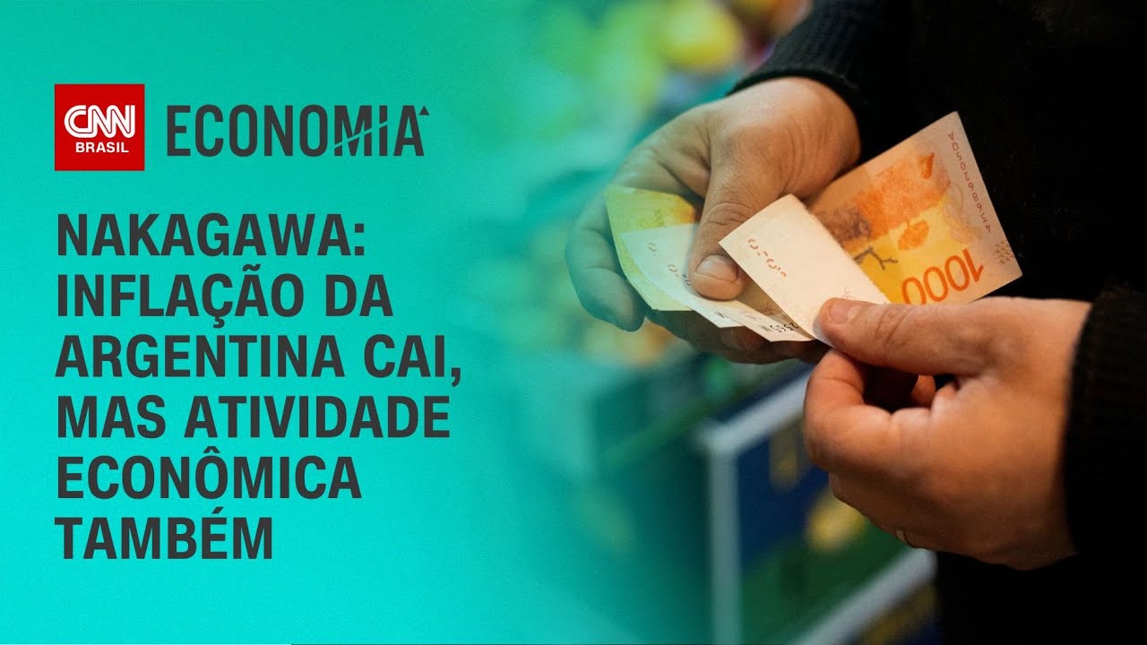 Nakagawa: Inflação da Argentina cai, mas atividade econômica também  | CNN NOVO DIA