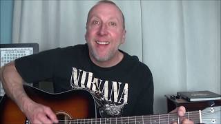 Perfect 2 Chord Beginner Guitar Song Mason Jennings I Love You and Buddha Too Acoustic Cover