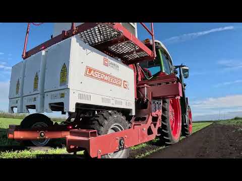 LaserWeeder G2 200 Blasting Weeds with Lasers