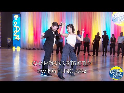 Champions Strictly - 1st place - Thibault Ramirez & Nicole Ramirez - Swing Fling 2024