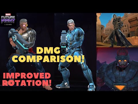 T2 CABLE (Summer Days) VS (Cable & Deadpool) Comparison- WBU Corvus Stage 70 & Master Mold GBR - MFF