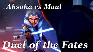 Ahsoka vs Maul with Duel of the Fates