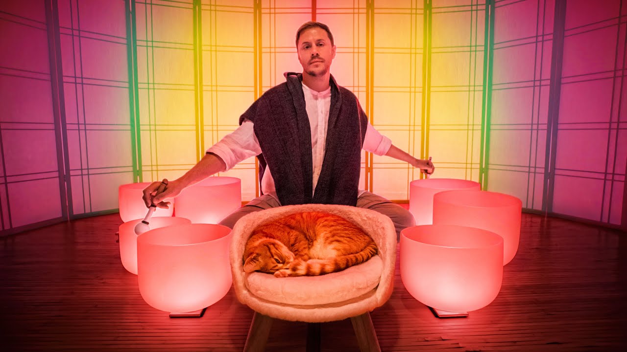 I Love Myself Sound Bath | Crystal Singing Bowls for Positivity & Self Love | Healing Music