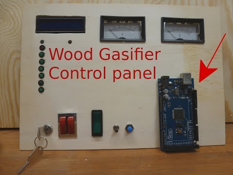 Building a control panel for my Wood gasifier