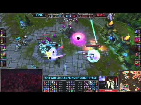 [Worlds 2014] FNC vs OMG Incredibly Intense two and a half minutes