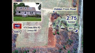 preview picture of video 'Maine Real Estate Listings, Linneus ME Home, Land Video #8367'