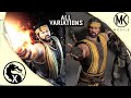 Mortal Kombat X Vs MK Mobile SCORPION All Move Sets X Ray Comparison