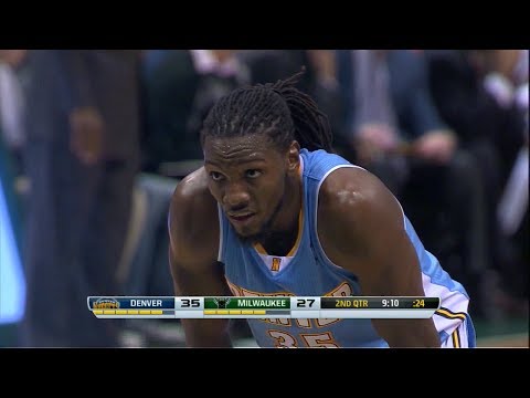 2014.02.20 - Kenneth Faried Full Highlights at Bucks - 26 Pts, 6 Reb