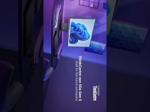 Tower lenovo thinkcentre neo 50t gen 3 desktop, 21.5 inches,...