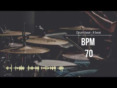 70 BPM 드럼비트 (Simple Straight Beat 70 BPM)