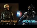 Cassie Cage VS Kitana MK X