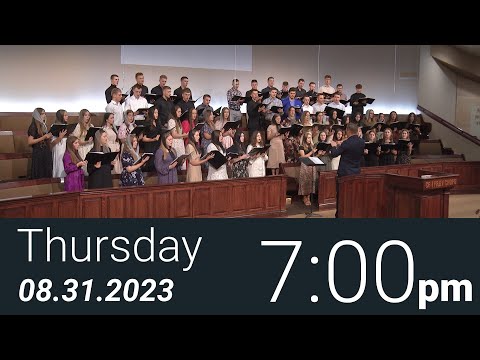 08/31/2023 Thursday 7pm - Full Service