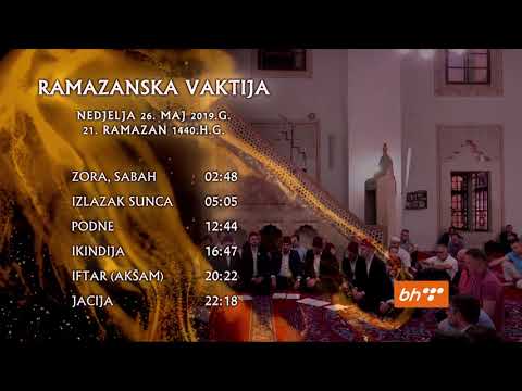 VAKTIJA ZA 26. MAJ 2019. - MTV IGMAN