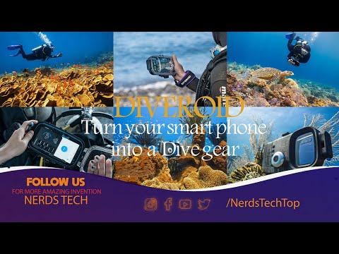 AMAZING ⚡ DIVEROID Turn your smartphone into a Dive gear