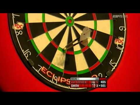 Van Gerwen v Smith | 2/2 | Round One | European Darts Championship 2012