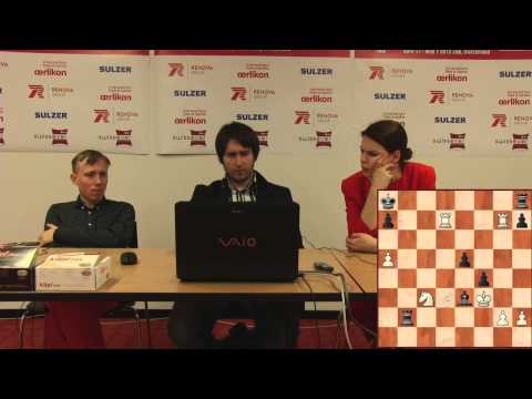 Press Conference Round 9: Radjabov Teimour (AZE) - Ponomariov Ruslan (UKR)