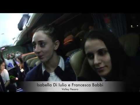 VOLLEY PESARO intervista ISABELLA DI IULIO e FRANCESCA BABBI