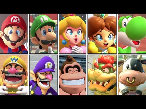 Mario Kart World: All Character Victory Animations