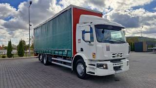 Renault D 26 WIDE / 6x2 / SCHIEBEPLANE - 8,5 M / SOLO / LADEBORDWAND DHOLLANDIA -