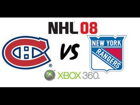 NHL 08 - Montreal Canadiens vs New York Rangers - E.C. Semifinals Game 3