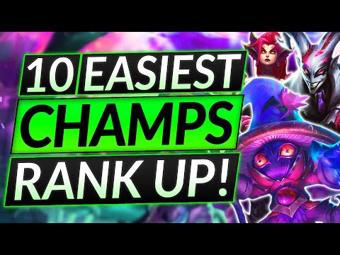 10 BROKEN Champions to CARRY in LOW ELO - RANK UP FAST in 12.6 Tier List - LoL Guide