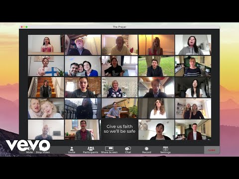 Andrea Bocelli - The Prayer (Lyric Video) ft. Céline Dion