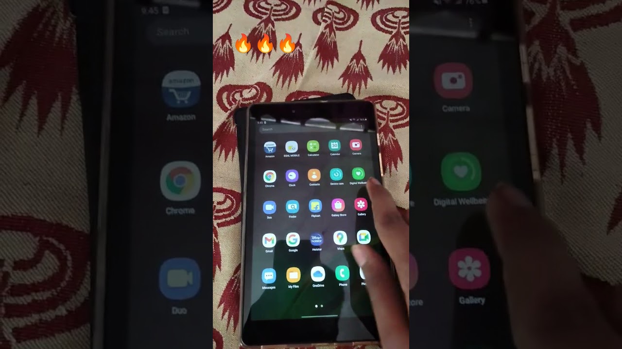 samsung galaxy tab A 8.0(2019) receives one ui 3.1 🔥🔥🔥