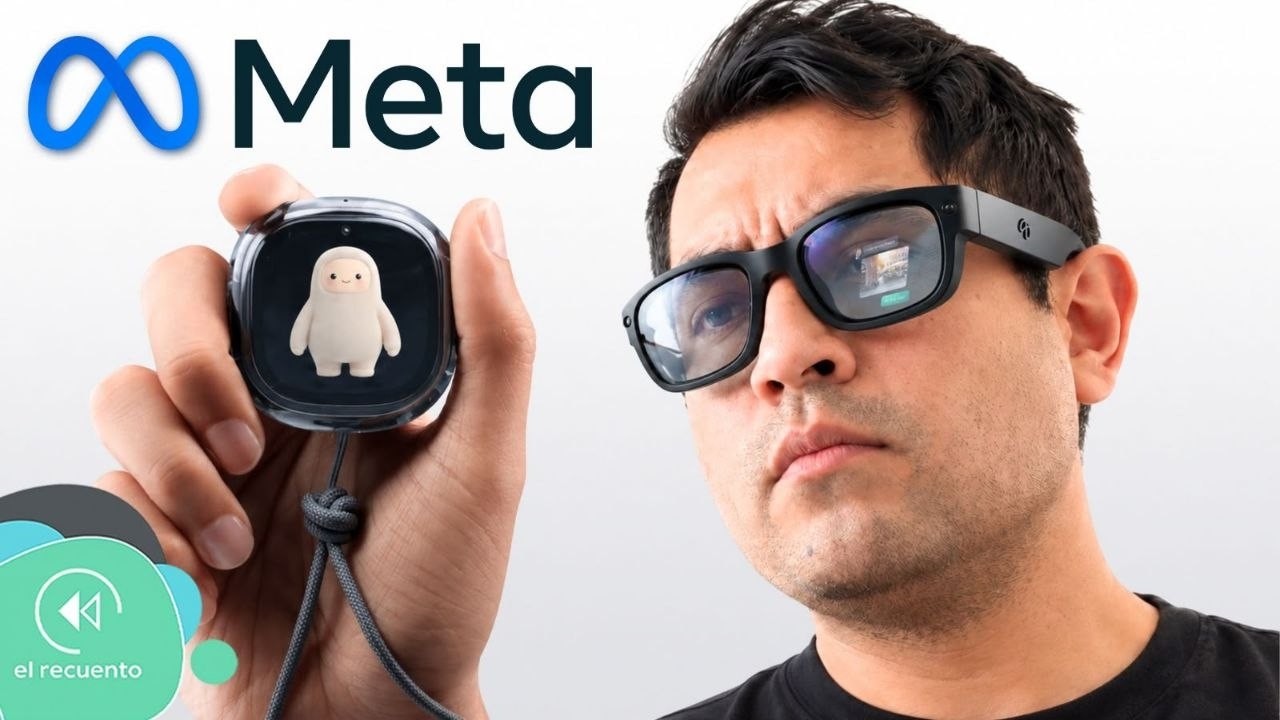 Meta SORPRENDE con un TAMAGOCHI de IA y NUEVOS LENTES | El Recuento