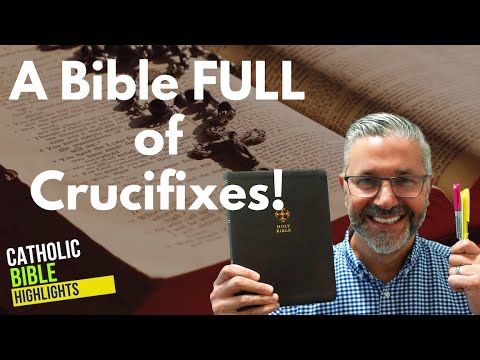 The Bible is FULL of Crucifixes - 16 Bible Verses for Catholics to highlight!