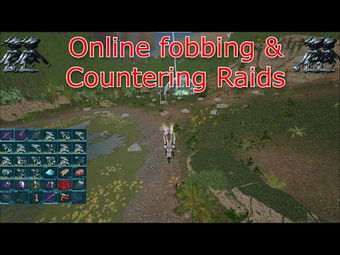 Ark MTS Online Fobbing Sarco Cave | Countering Ocean Pillar Raid