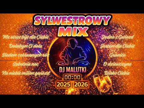 DJ MALUTKI – SYLWESTROWY MIX 2025 | Największe Hity na Nowy Rok