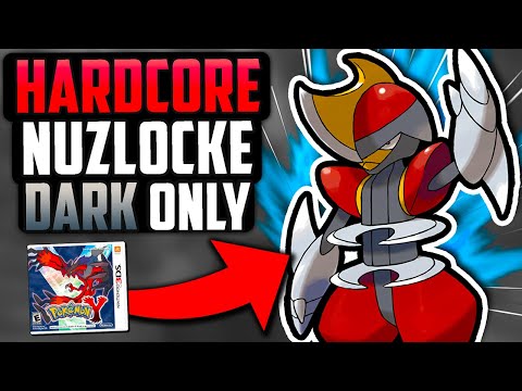 CAN I BEAT A POKÉMON Y HARDCORE NUZLOCKE WITH ONLY DARK TYPES!?