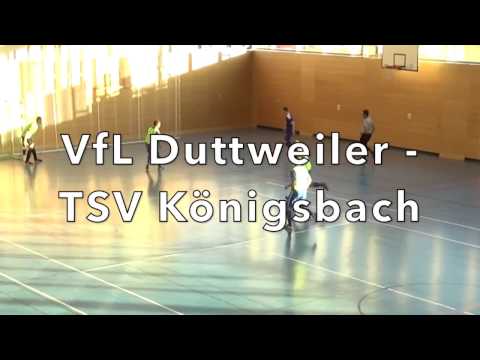 Futsal-Kreismeisterschaft -  VfL Duttweiler - TSV Königsbach