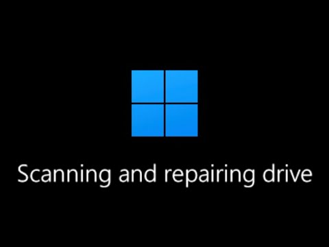 Running Chkdsk on Windows 11!