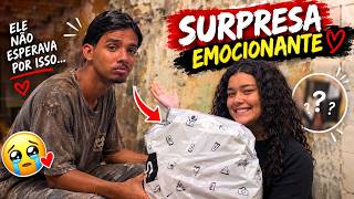 FIZ UMA SURPRESA PARA MEU MARIDO E A REAÇÃO DELE FOI… 😱🥹