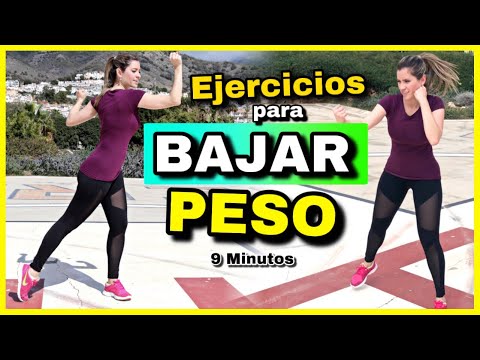 RUTINA PARA ADELGAZAR RAPIDO TODO EL CUERPO | Cardio HIIT 8 Minutos | NatyGlossGym