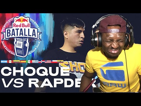 REACCION'  CHOQUE VS RAPDER - Octavos - Red Bull Internacional 2022 (Eng Sub) #choque #rapder