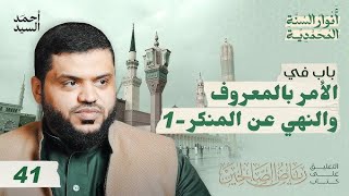 صورة 41) أنوار السنة المحمدية| رياض الصالحين| 1 الأمر بالمعروف والنهي عن المنكر