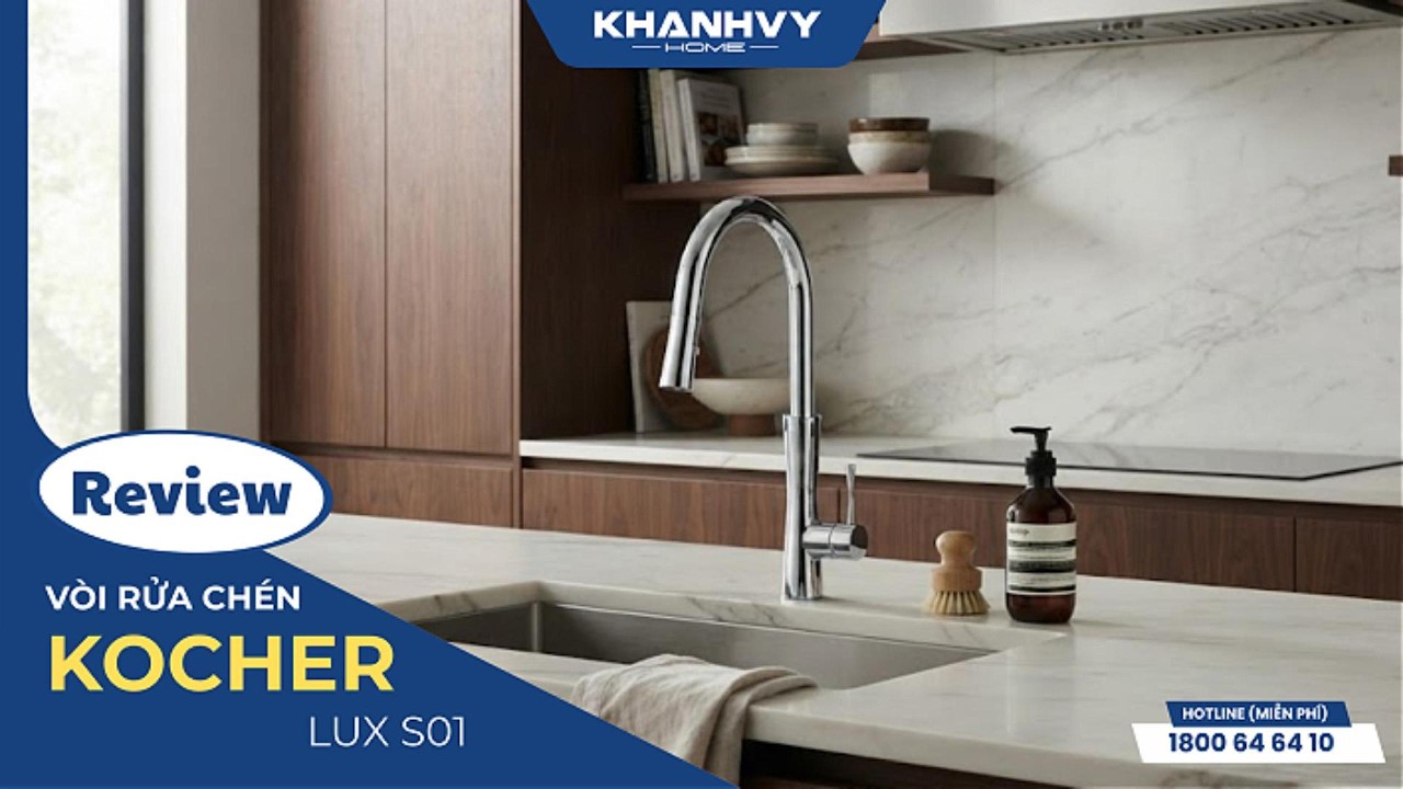 Vòi rửa chén Kocher LUX S01