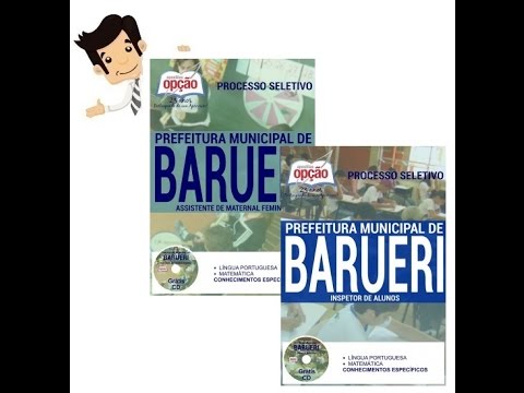 Apostilas Concurso Barueri 2016 - Inspetor e Assistente Maternal