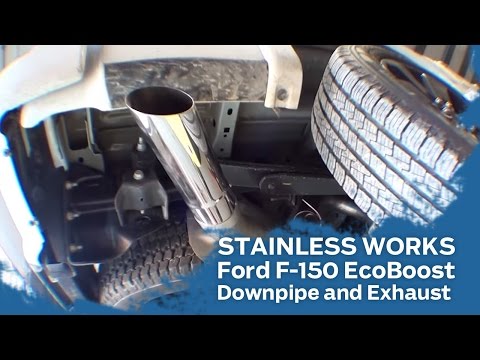 2011-14 Ford F-150 EcoBoost - Stainless Works Downpipe and Exhaust