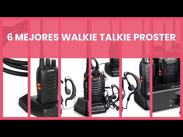 Vídeo relacionado con RKK Walkies Talkies Profesionales 16 Canales CTCSS DCS, Recargables 1500mAh con Cargador USB, Radiocomunicación con el Auricular Incorporado Antorcha de LED, VHF, Negro BF-88E