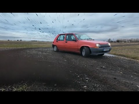 POV: Cruising Timisoara in a Classic Renault 5 Campus — Urban Retro Drive